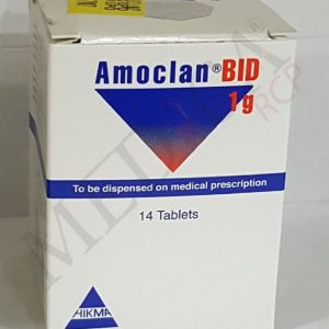 AMOCLAN BID 1G FCT 14 COMPRIMÉS