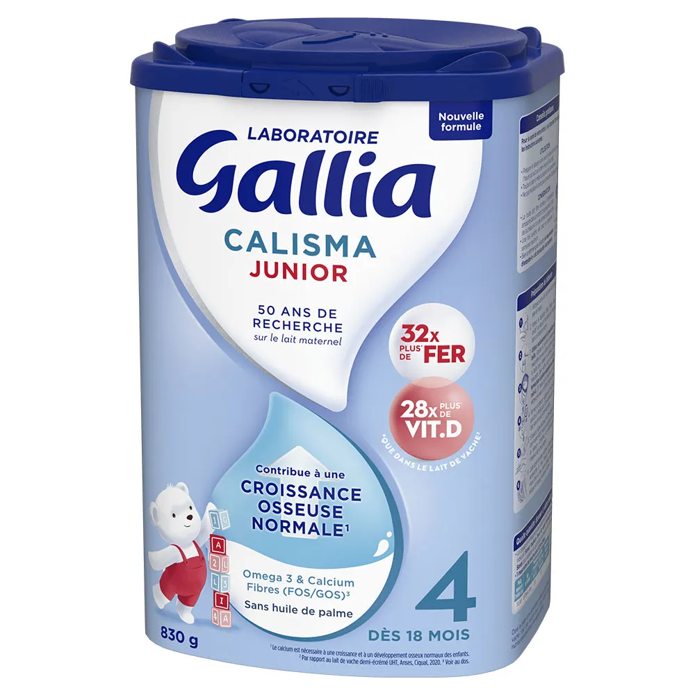 Gallia Junior 4 Lait En Poudre dès 18 Mois 830g – Image 2