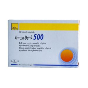 AMOXI DENK 500 20 COMPRIMES