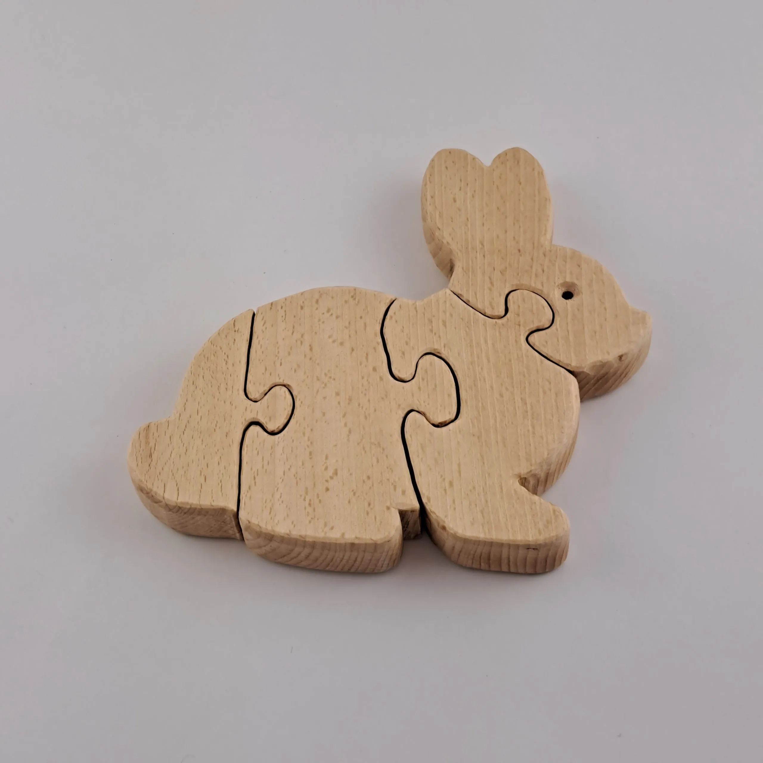 Puzzle en bois – Lapin – Image 2