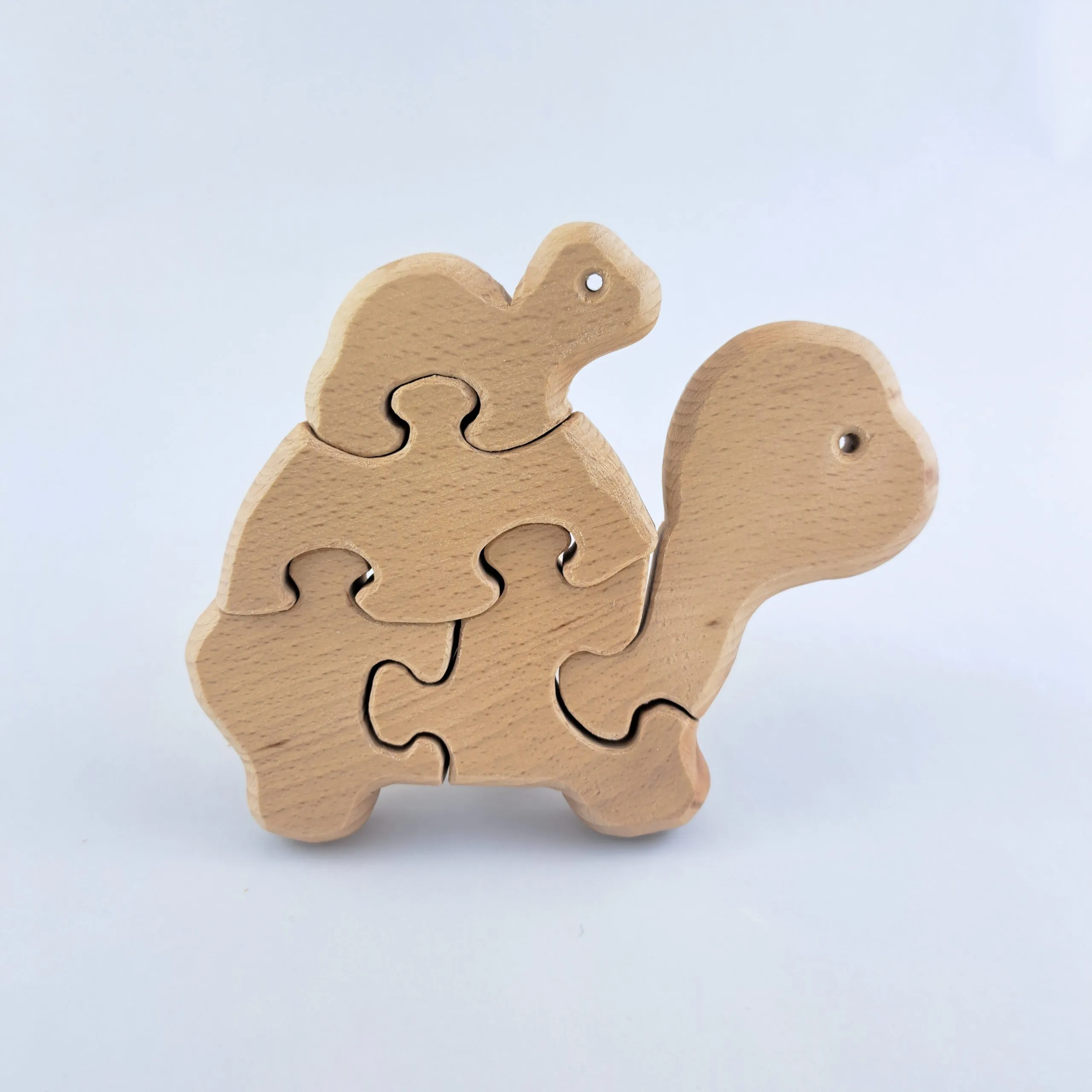 Puzzle en bois – Tortue et son bébé