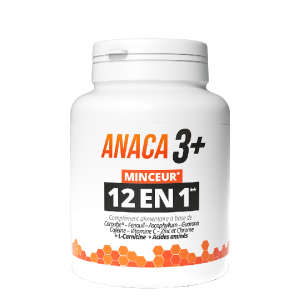 ANACA 3+ MINCEUR 12 EN 1 120 GÉLULES