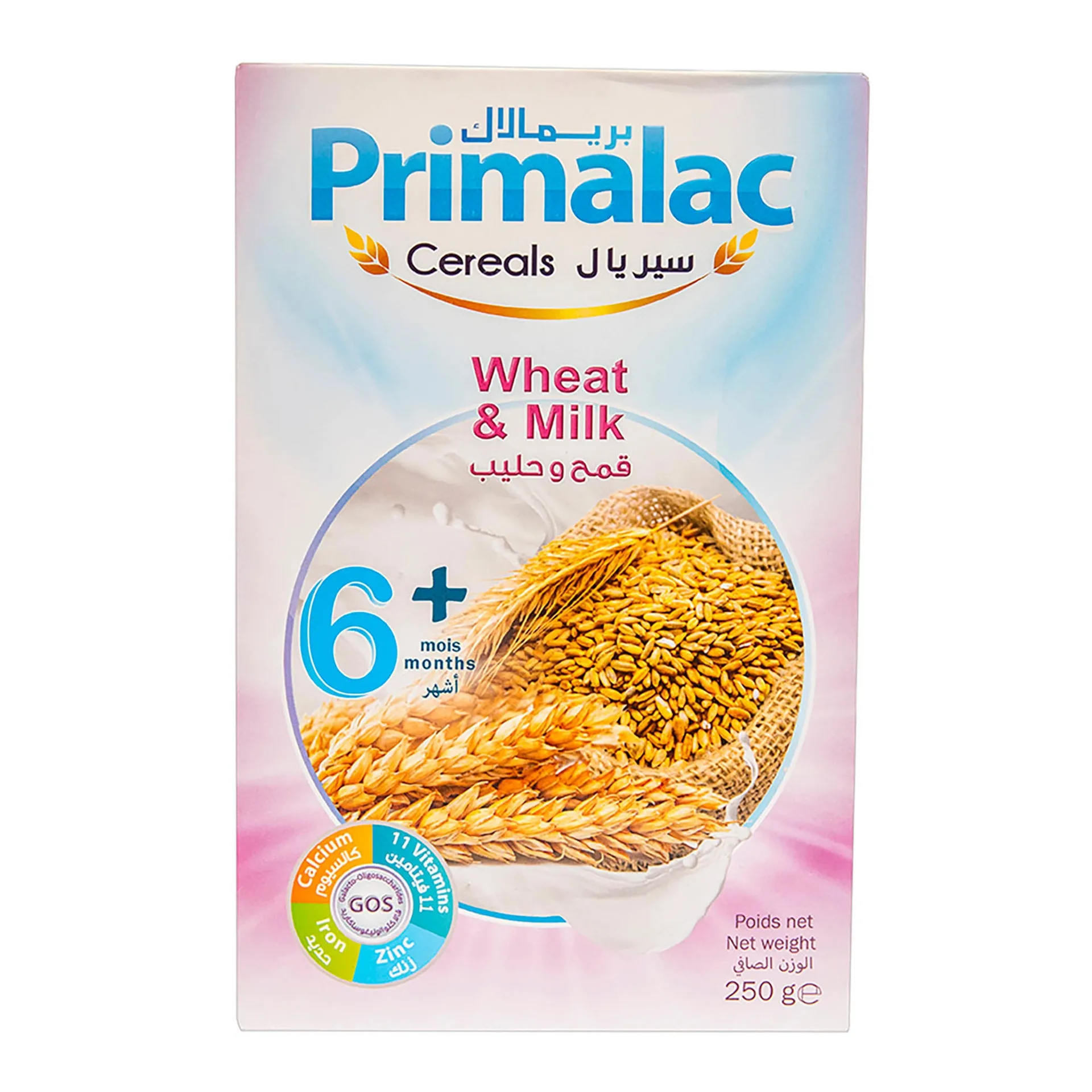 Primalac Céréales Blé Lait 6+ mois – 250g