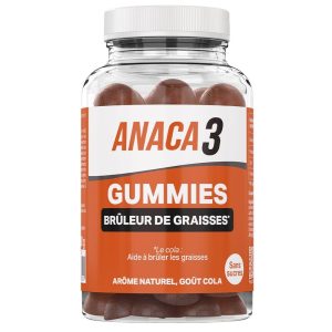 ANACA 3 BRULEUR DE GRAISSES 60 GUMMIES