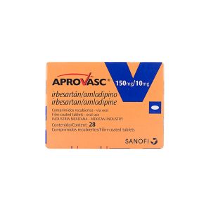 APROVASC 150/10MG 28 COMPRIMÉS