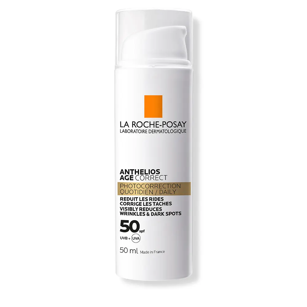 La Roche-Posay Anthelios Crème Solaire Visage SPF50 Age Correct Avec Parfum 50ml – Image 5