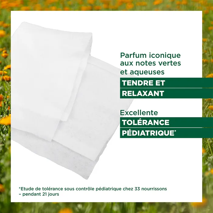 Klorane Bébé Lingettes Nettoyantes Douces 70 Unites – Image 3