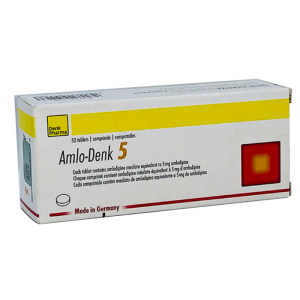 AMLO DENK 5 MG 50 COMPRIMÉS