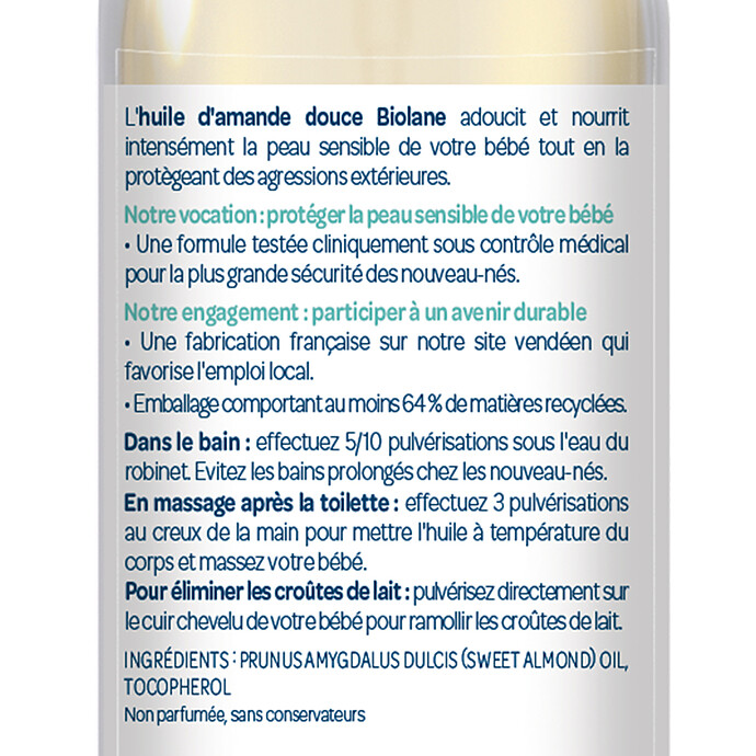 Huile d’Amande Douce – 75 ml – Image 2