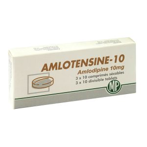 AMLOTENSINE 10 MG 30 COMPRIMÉS