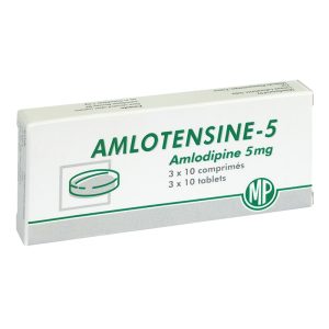 AMLOTENSINE 5 MG 30 COMPRIMÉS