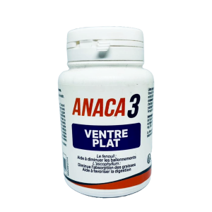 ANACA 3 VENTRE PLAT 60 GÉLULES