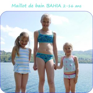 BAHIA – Patron maillot de bain fille 2 au 16 ans