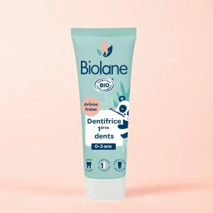 Dentifrice bio Biolane 1ère Dents 2 en 1, 50ml