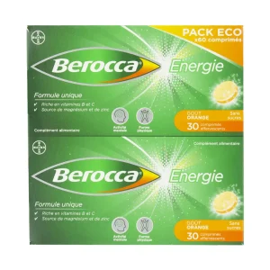 Berocca Energie Orange 60 Comprimés effervescents