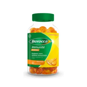 Berocca Immunité Gommes Goût Orange x60 gommes