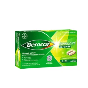 Berocca Immunité défense 2×28 gélules