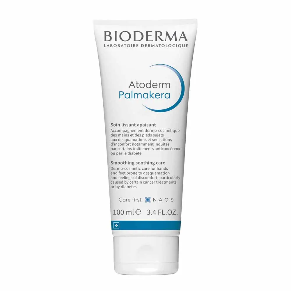 Bioderma Atoderm Crème apaisante mains pieds Palmakera Peaux très sèches 100ml