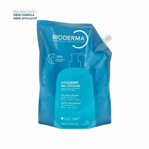 Bioderma Atoderm Gel Douche Eco-Recharge Tous Types de Peaux 1L