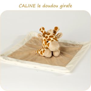 Patron doudou girafe CALINE