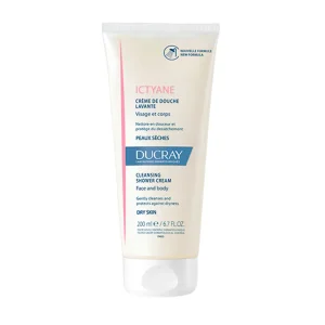 Ducray Ictyane Creme de douche Lavante Peaux Seches Visage et corps 200ml