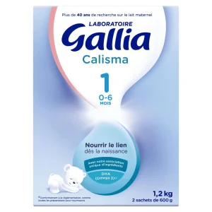 Gallia Calisma 1 Lait En Poudre 0-6 Mois 2x600g