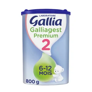 Gallia Galliagest Lait En Poudre Formule Epaissie Premium 2 6 A 12 Mois 800g