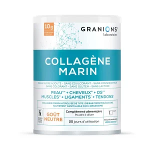 Granions Collagène marin Type I Goût neutre 258g