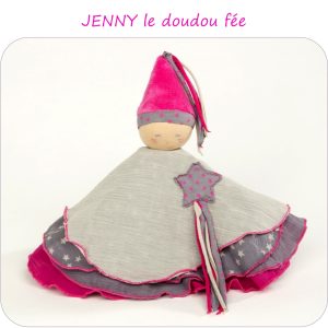 Patron doudou fée JENNY