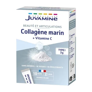 Juvamine Beauté Collagène Marin Type 1 3000mg + Vitamine C 20 Séances
