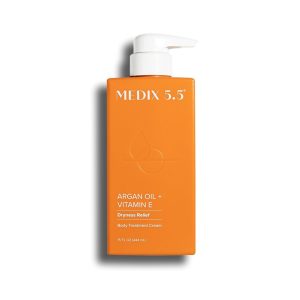 MEDIX 5.5 Crème Corporelle à L’huile d’Argan & Vitamine E 444 ml