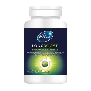 Manix Endurance Long Boost Sexuelle 30 gélules