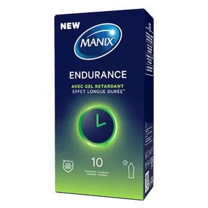 Manix Endurance Préservatifs avec gel retardant 10 unités