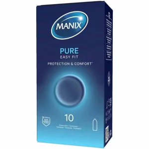 Manix Pure Easy Fit Préservatifs Protection & Confort 10 unités