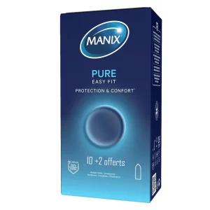 Manix Pure Easy Fit Préservatifs Protection Et Confort 10