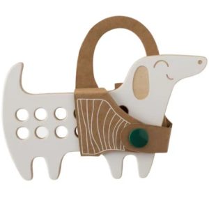 Jouet d&rsquo;entrelacement en bois