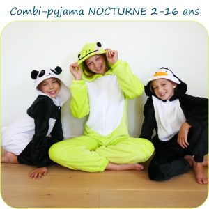 NOCTURNE – patron de combi-pyjama pour fille ou garçon du 2 au 16 ans