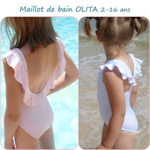 OLITA – Patron maillot de bain fille du 2 au 16 ans