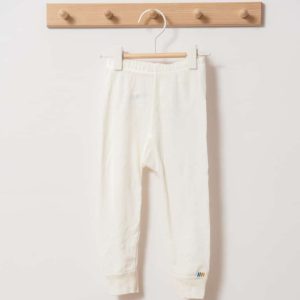Legging en laine mérinos – écru Joha
