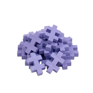 Recharge 25 pièces BIG Violet pastel