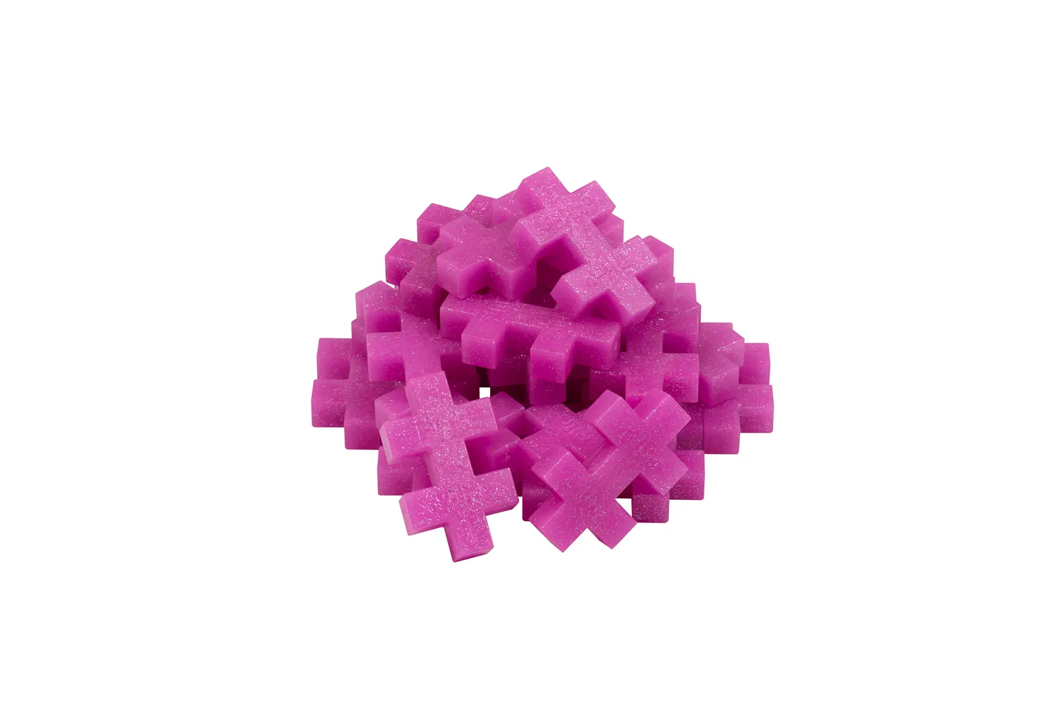 Recharge 25 pièces BIG Rose pailleté