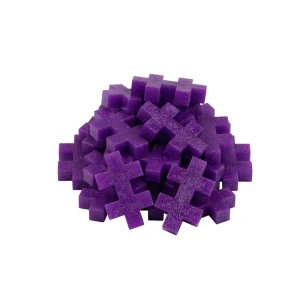 Recharge 25 pièces BIG Violet pailleté