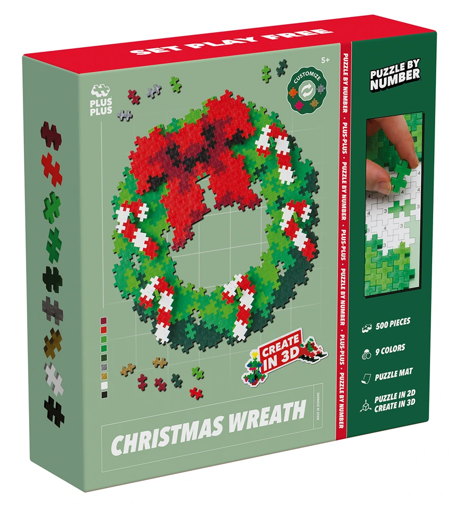 Puzzle Couronne de Noël – 500 Pcs – Image 3
