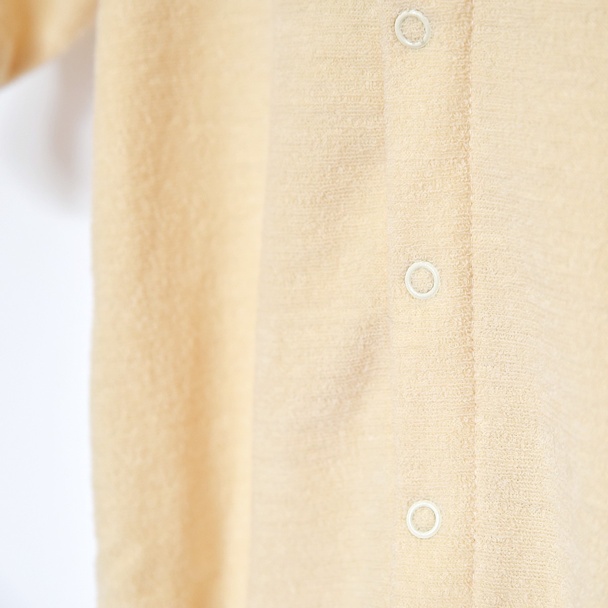 Pyjama – grenouillère en laine mérinos bio – écru Engel Natur – Image 6