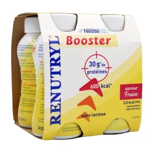Renutryl Booster fraise – 4x300ml