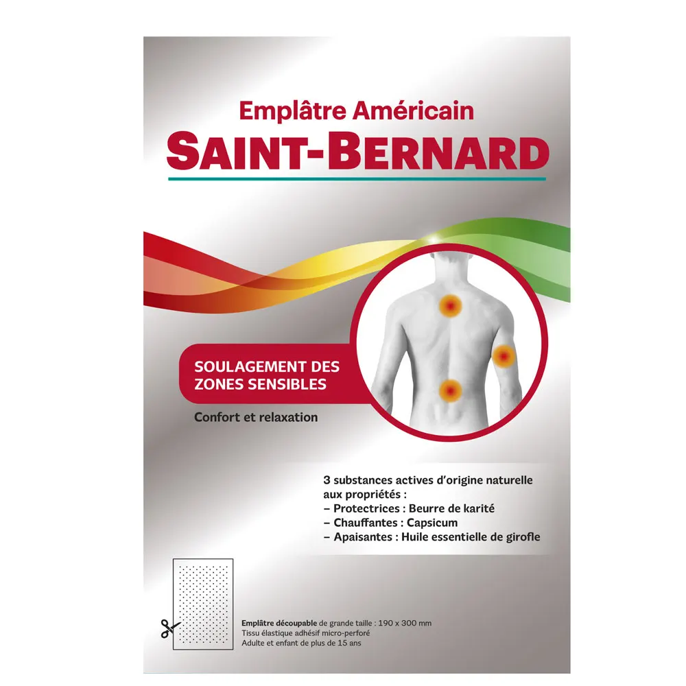 Saint-Bernard Emplâtre Américain x1