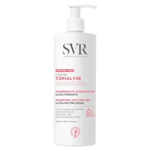Svr Topialyse Creme Nourissante Apaisante Ultra Fondante Peaux Seches Et Sensibles 400ml