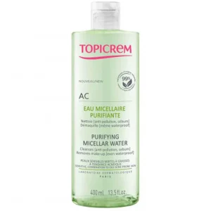 Topicrem Ac Peaux Mixtes A Grasses Eau Micellaire Purifiante 400 ml