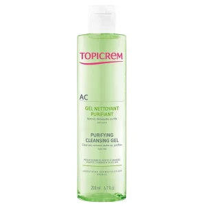 Topicrem Ac Peaux Mixtes A Grasses Gel Nettoyant Purifiant 200ml