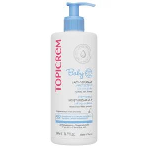 Topicrem Bébé Lait Hydratant Protecteur Visage & corps 500